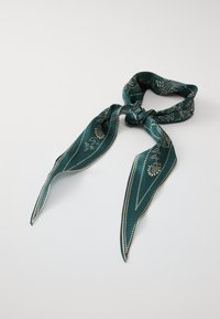 DOTTED FLORA DIAMOND SCARF - Tørklæde / Halstørklæder - topiary green