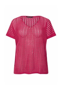 Yours Clothing SHORT SLEEVE - T-shirt med print - pink