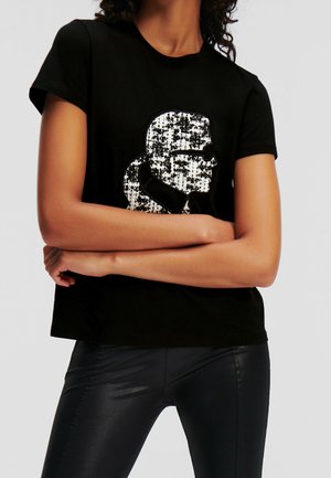 T-Shirt print - black