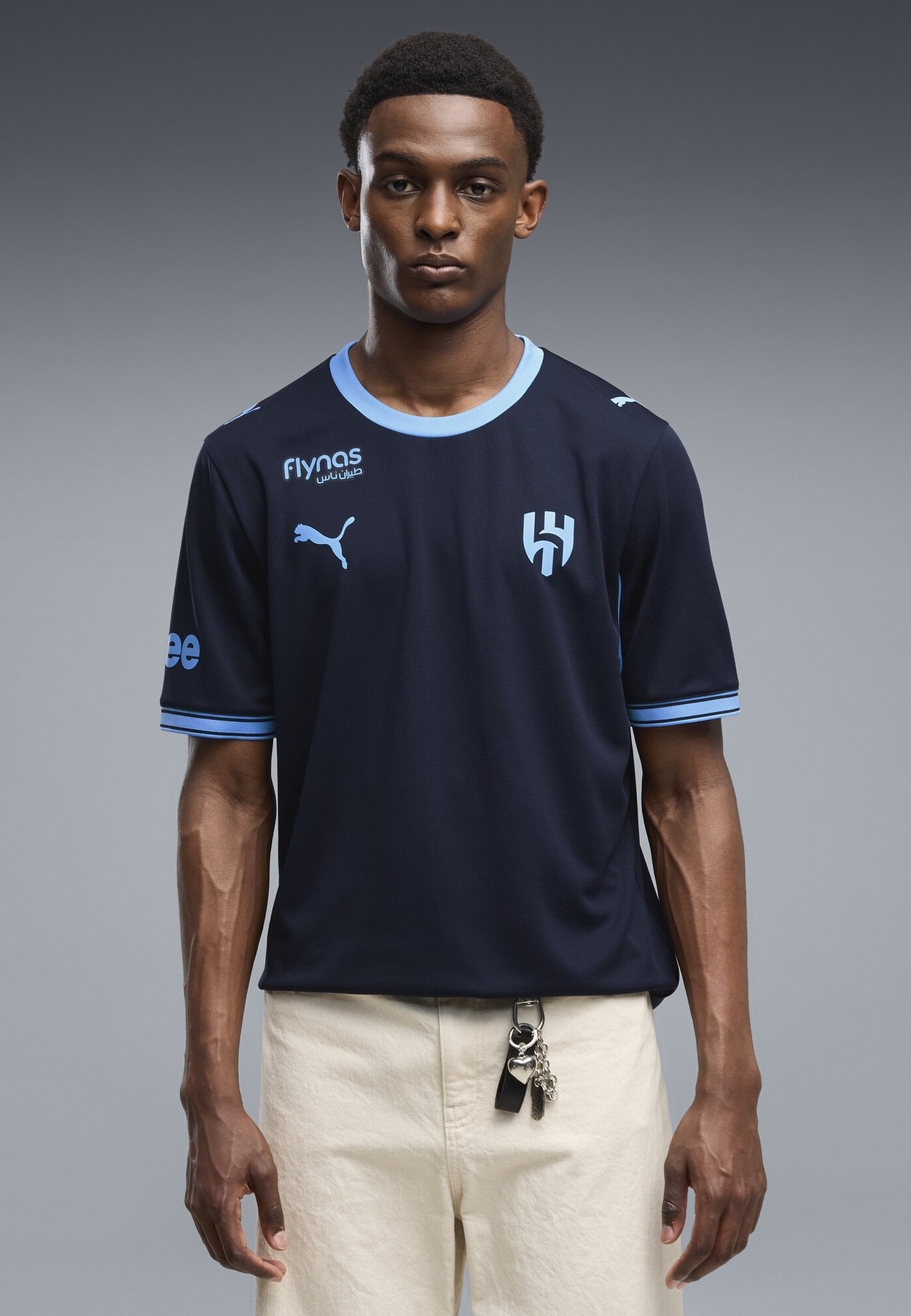 PUMA AL HILAL SFC 26/27 AUSWEICHTRIKOT - Club wear - deep navy-luminous blue