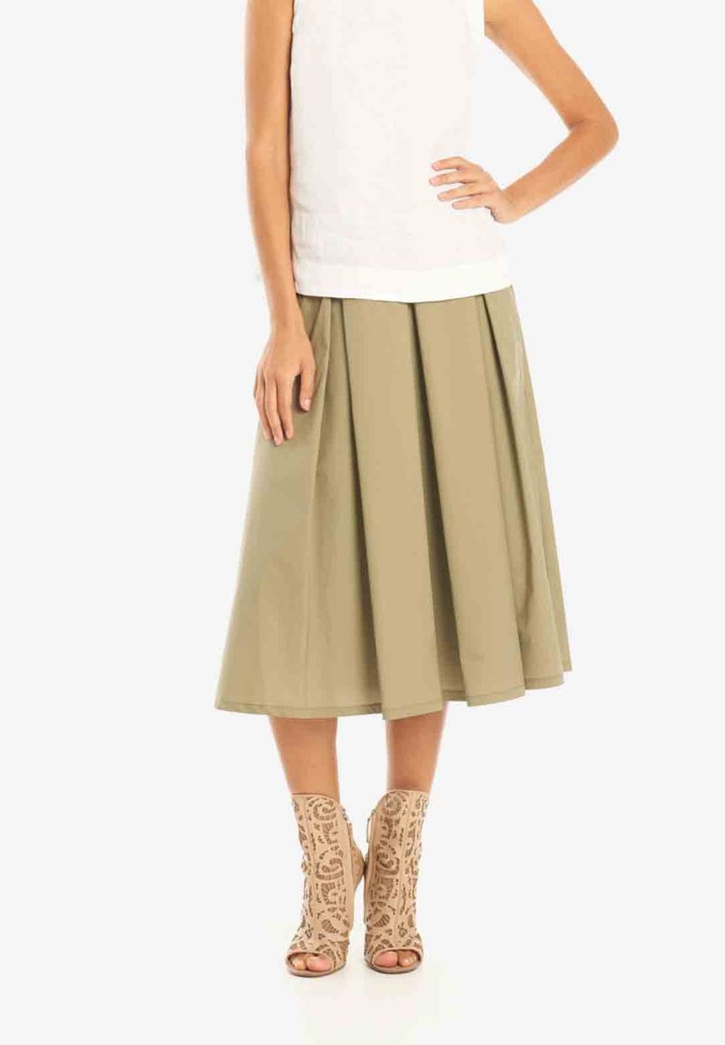 Vicario Cinque GUASCONA - Gonna a campana - green