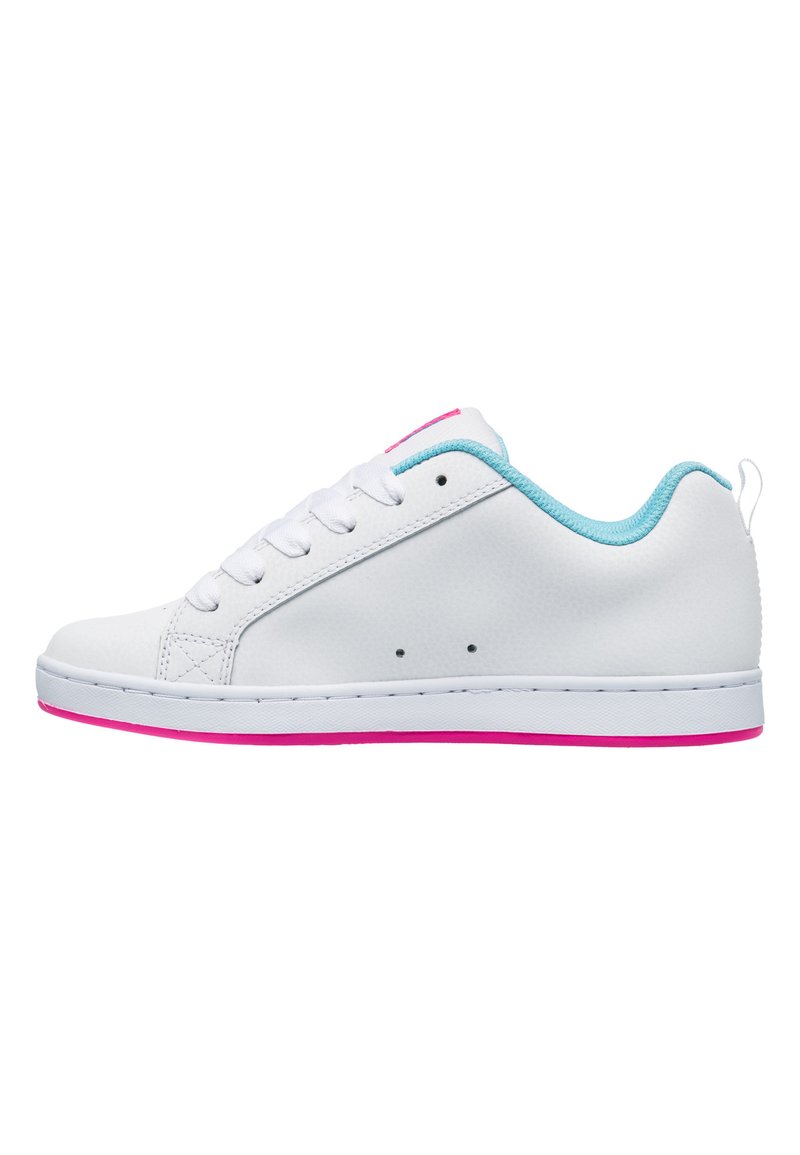 Baskets DC Shoes COURT GRAFFIK SD - Femme, Couleur Off White Bleu, Pointure 38.5 EU - Neuf Avec Emballage