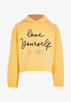 Sweat à capuche - yellow