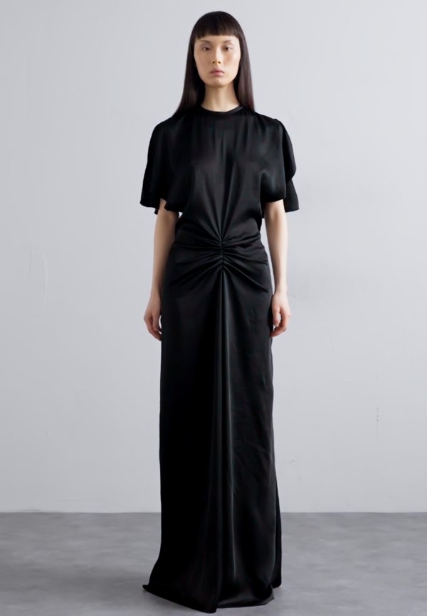 GATHERED WAIST FLOOR LENGTH DRESS - Occasion wear3