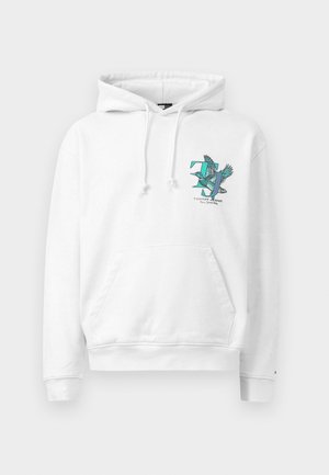 NOVELTY GRAPHIC HOODIE - Sweatshirt - ancient white
