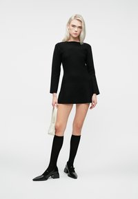VILA VISIMA A SHAPE  - Φόρεμα-πουλόβερ - black