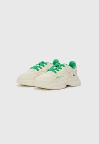 Lacoste Sneakers basse - off white/green