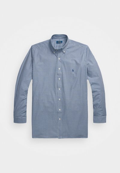Polo Ralph Lauren Big & Tall GINGHAM STRETCH POPLIN SHIRT - Marškiniai - navy/white