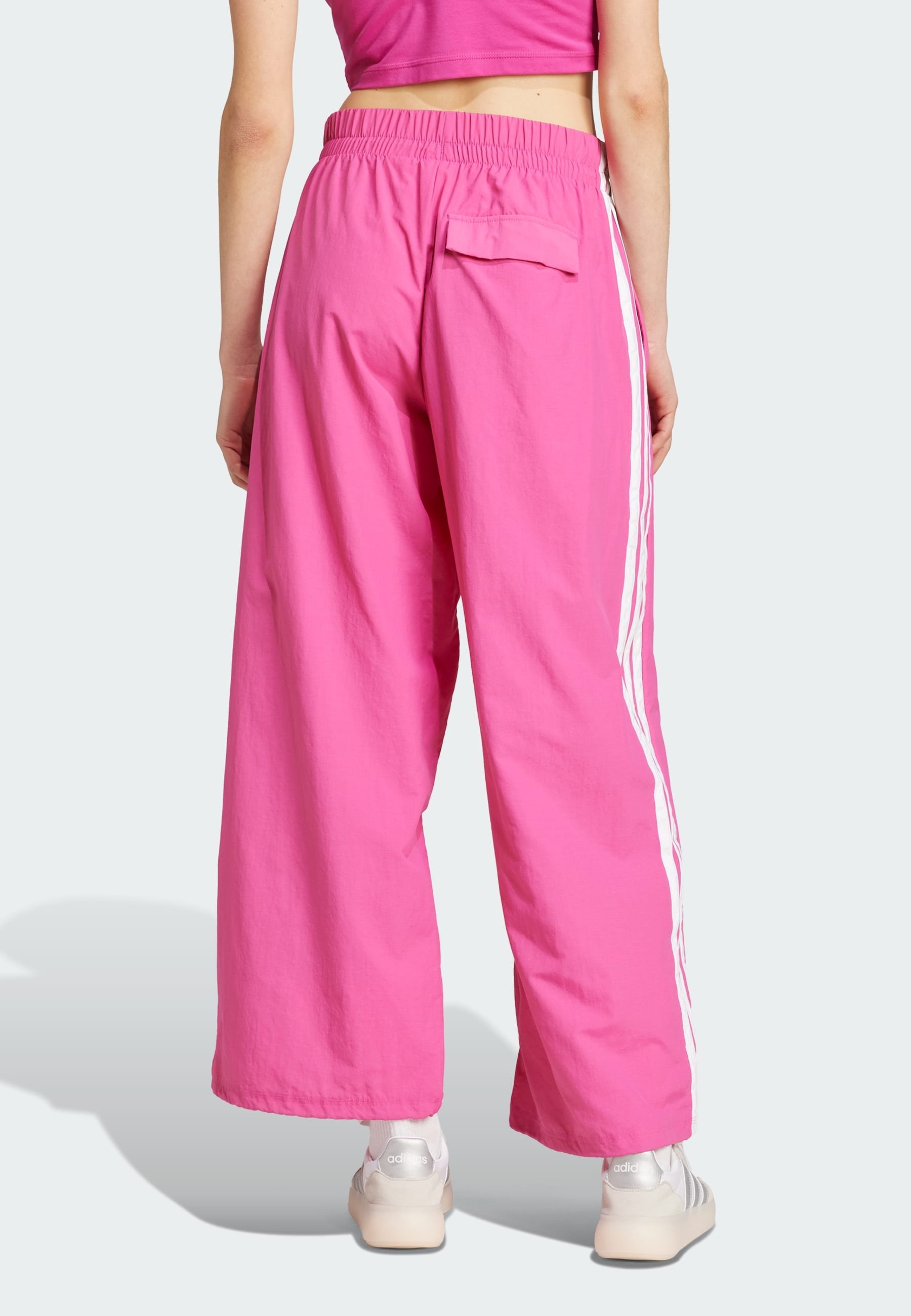 adidas Sportswear Tracksuit bottoms - semi lucid fuchsia white