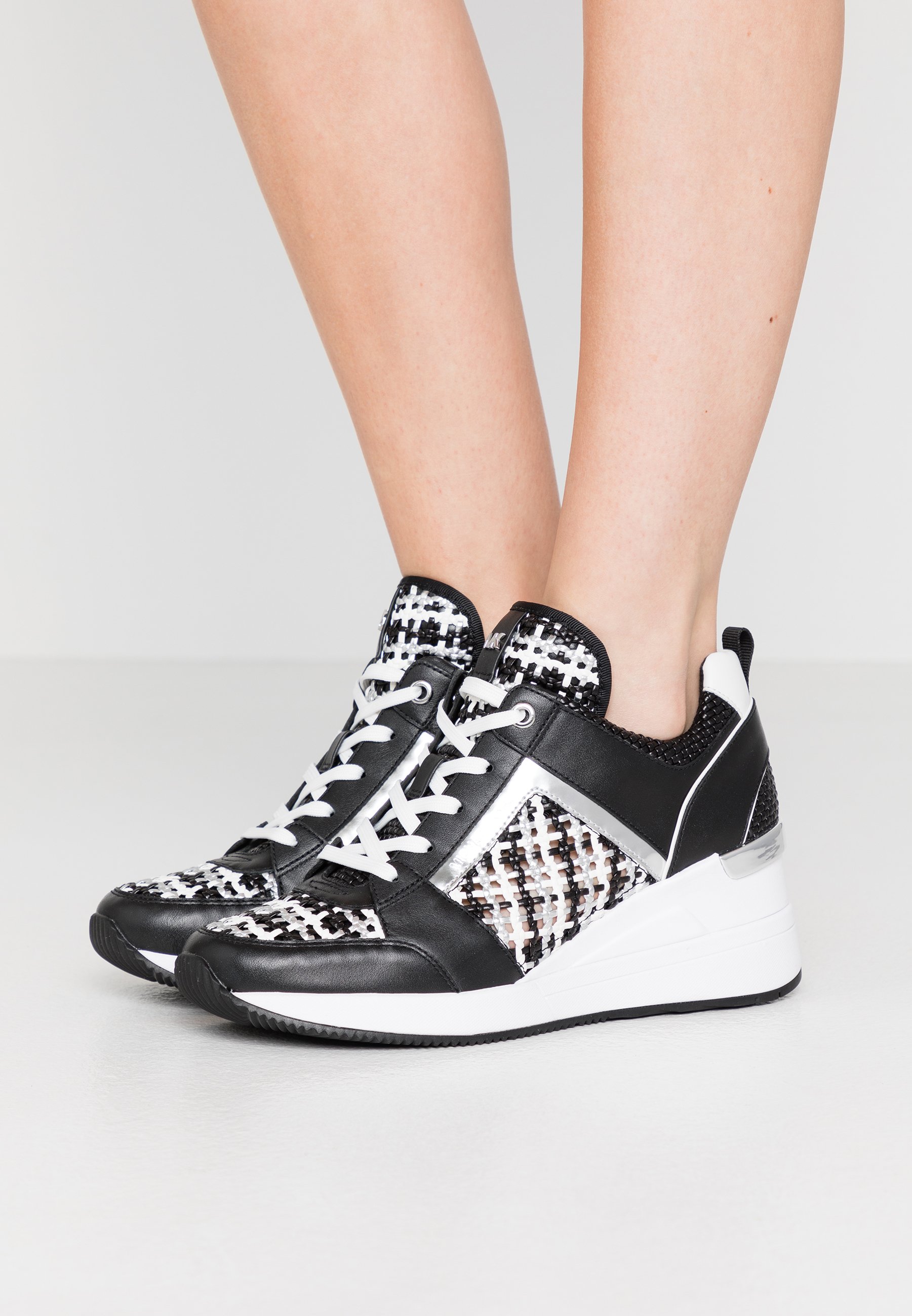 GEORGIE TRAINER Sneakers blacksilver GEORGIE TRAINER Sneakers blacksilver