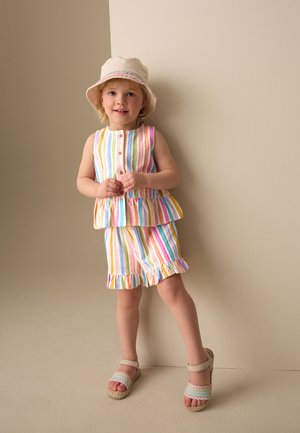 Next, REGULAR FIT - PEPLUM SET   - Blouse - pink blue rainbow stripe