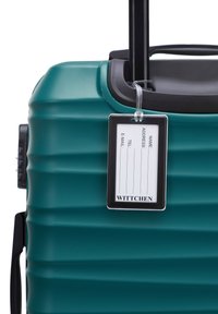 WITTCHEN MEDIUM SUITCASE WITH LUGGAGE TAG FROM ABS - Trolley - green