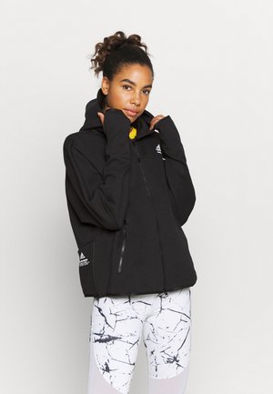 Zip-up hoodie - black