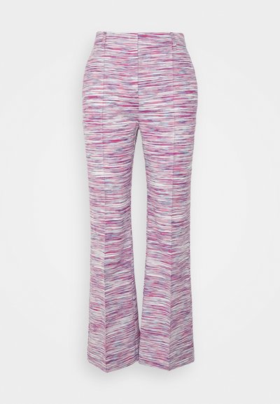 Missoni TROUSERS - Παντελόνι - white,fuxia