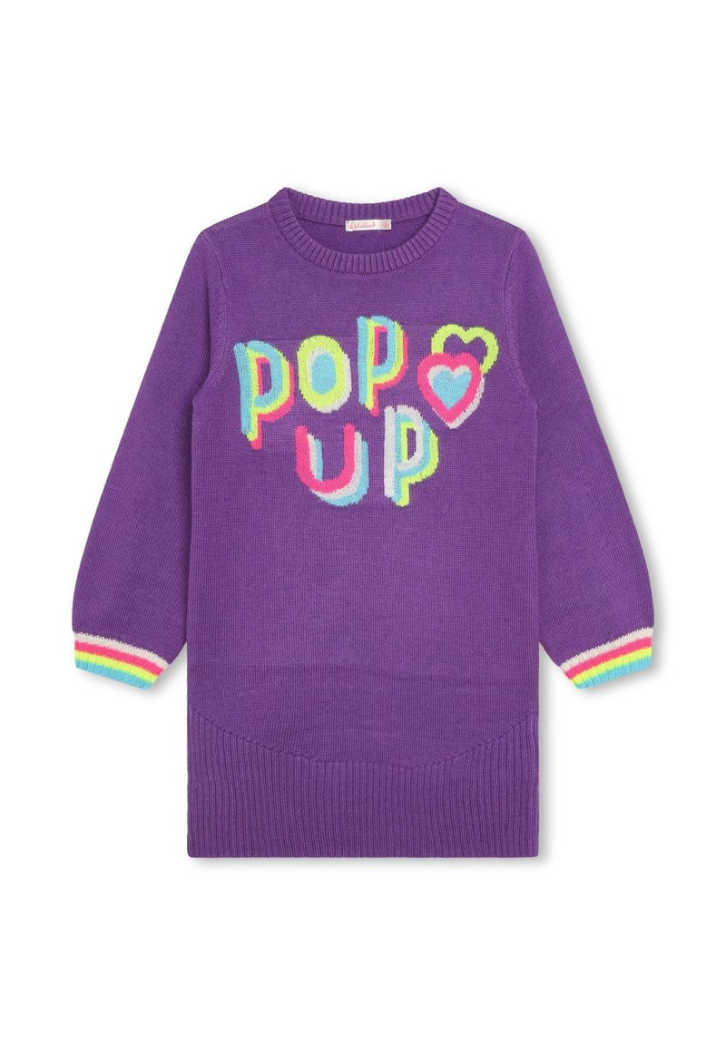 Billieblush Gebreide jurk paars Billieblush Gebreide jurk paars