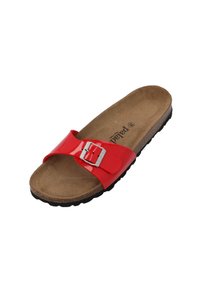 Palado MALTA LACK - Pantolette flach - rot