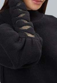 INFLUENCER Strickpullover - black