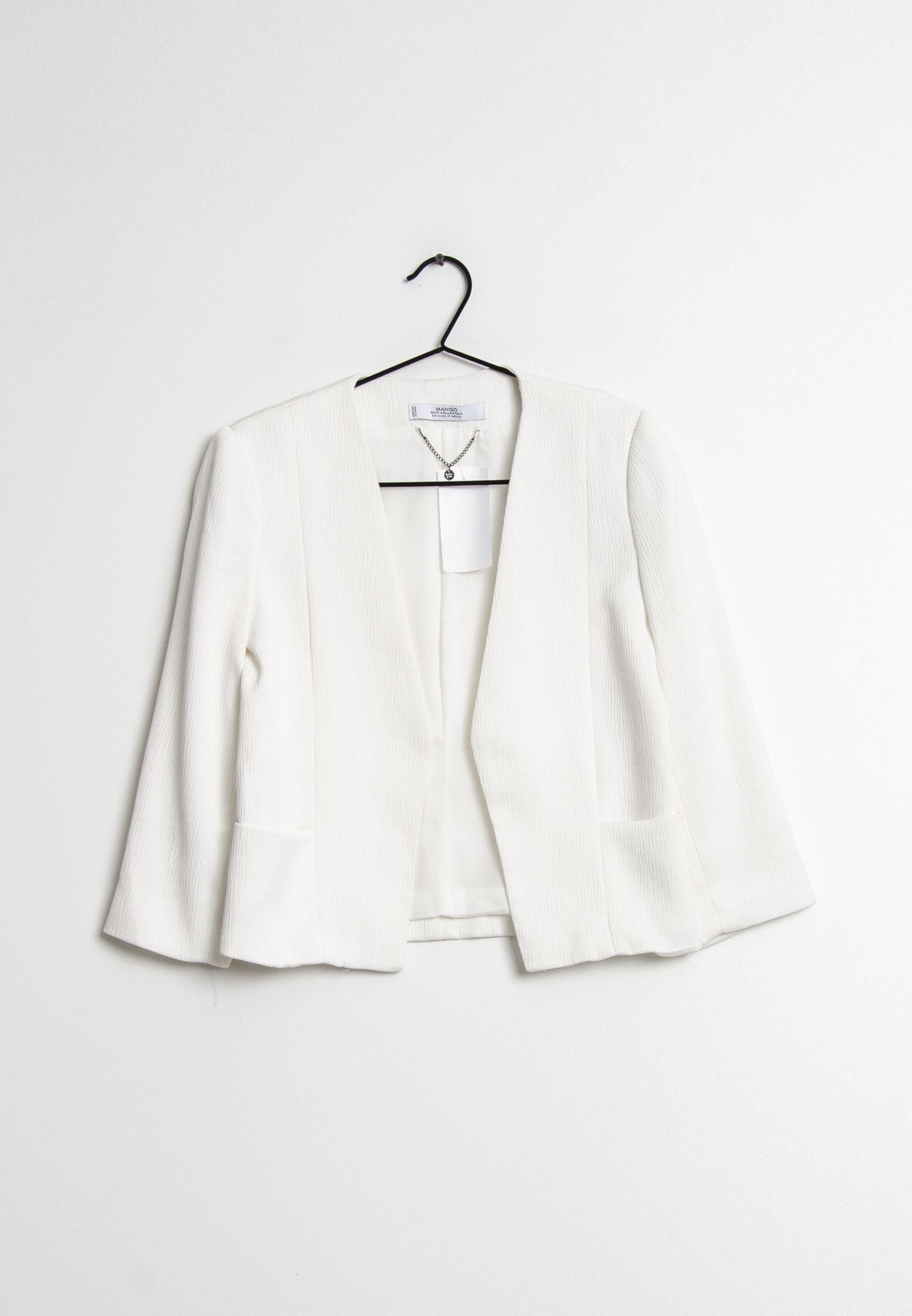 Mango Blazer - white/blanco - Zalando.es