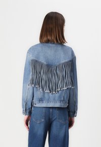 GAP FRINGE DAD - Traper jakna - medium indigo
