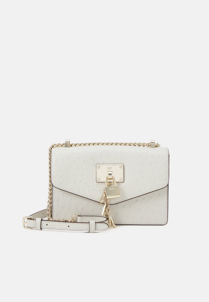 DKNY ELISSA SHOULDER FLAP Across body bag pebble/white Zalando.co.uk