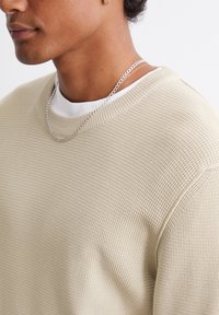 Marc O'Polo DENIM REGULAR MIT FEINER STRUKTUR - Strickpullover - pure cashmere