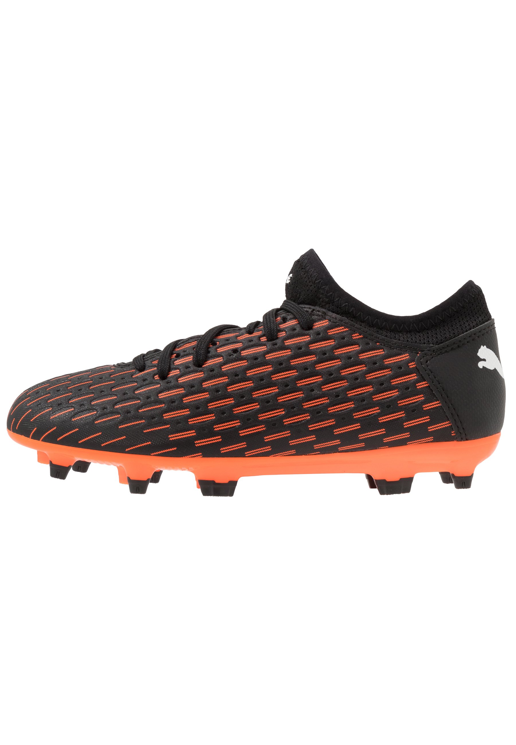 black and orange puma football boots