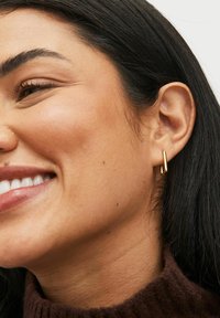 Next PREMIUM COLLECTION SQUARE HOOP - Kõrvarõngad - gold vermeil sterling silver