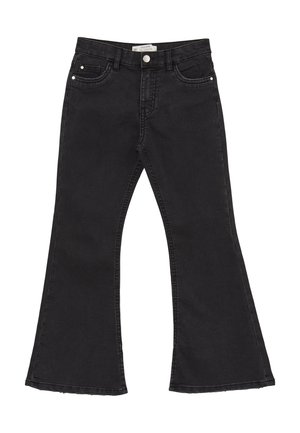 Calliope ZAMPA - Jean bootcut - nero denim