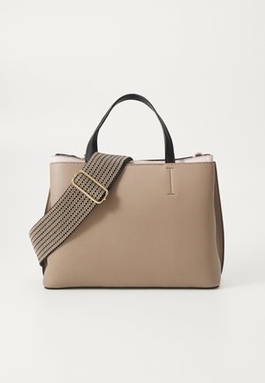 Taška s příčným popruhem - camel