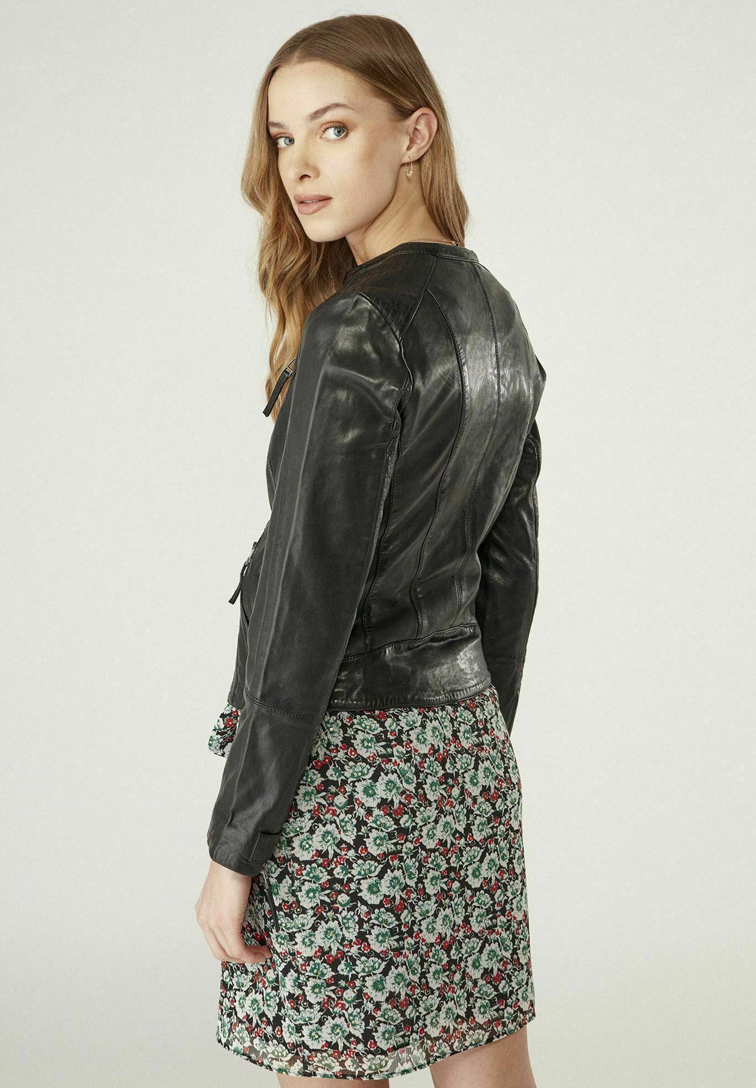 NAF NAF CLOUISE - Leather jacket 