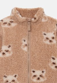 Lindex JACKET PILE - Fleece jacket - beige
