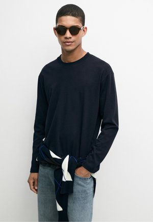 Massimo Dutti, - Bluzka z długim rękawem