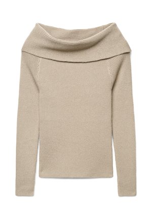 Terranova, MAGLIA TINTA UNITA - Maglione - beige melange