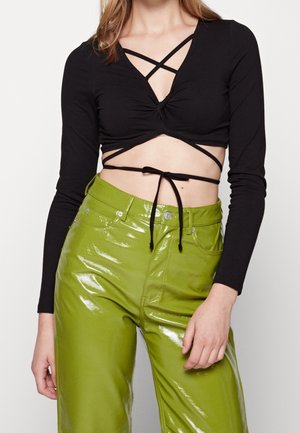 T-shirt à manches longues - black