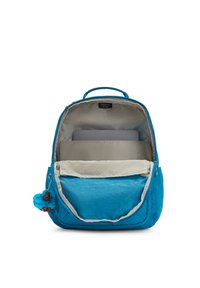 Kipling BACK TO SEOUL LAPTOPFACH - Mochila escolar - new aquatic blue