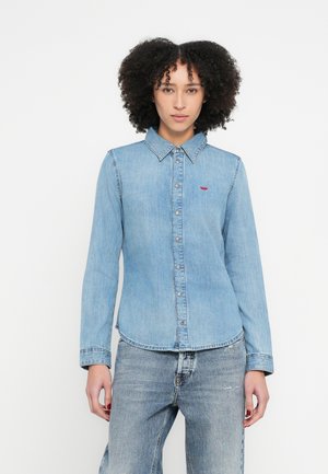 EAZY - Hemdbluse - blue denim