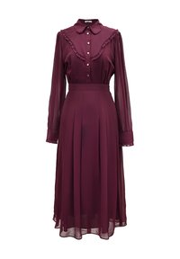 Smart and Joy Robe chemise - aubergine