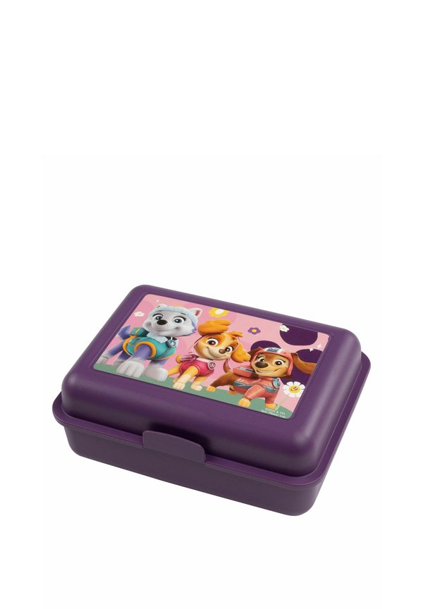 PAW PATROL – SKYE EVEREST UND ZUMA MIT TRENNWAND – Brotdose – lila