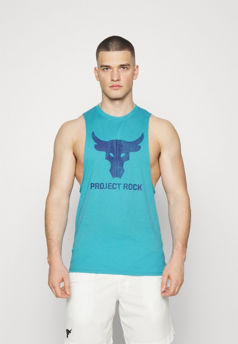 Under Armour ROCK BRAHMA BULL TANK Top glacier blue/blue mirage