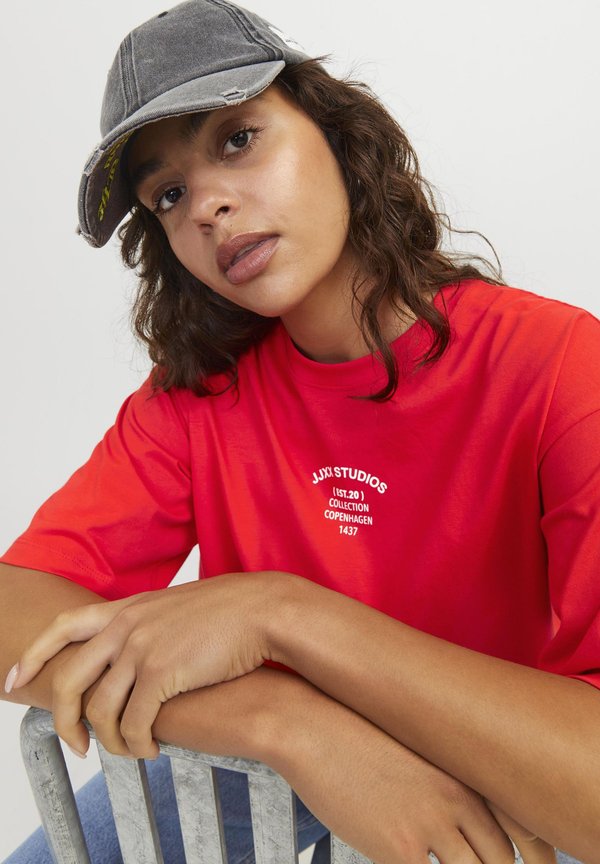 JXALVA LOOSE PRINT TEE - Basic T-shirt2