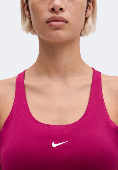 Nike TANK ELASTIKA - Top - true berry/white — foto 6