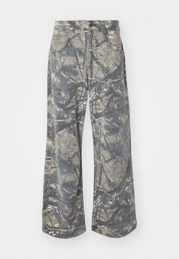 FOREST CAMO COLOSSUS UNISEX - Loose Jeans - khaki2