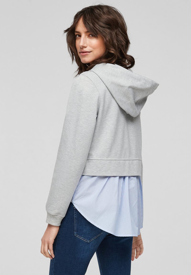 Damen Sweatshirts | s.Oliver Sweatjacke grey melange/grau - NN75460 Damen Sweatshirts | s.Oliver Sweatjacke grey melange/grau - NN75460