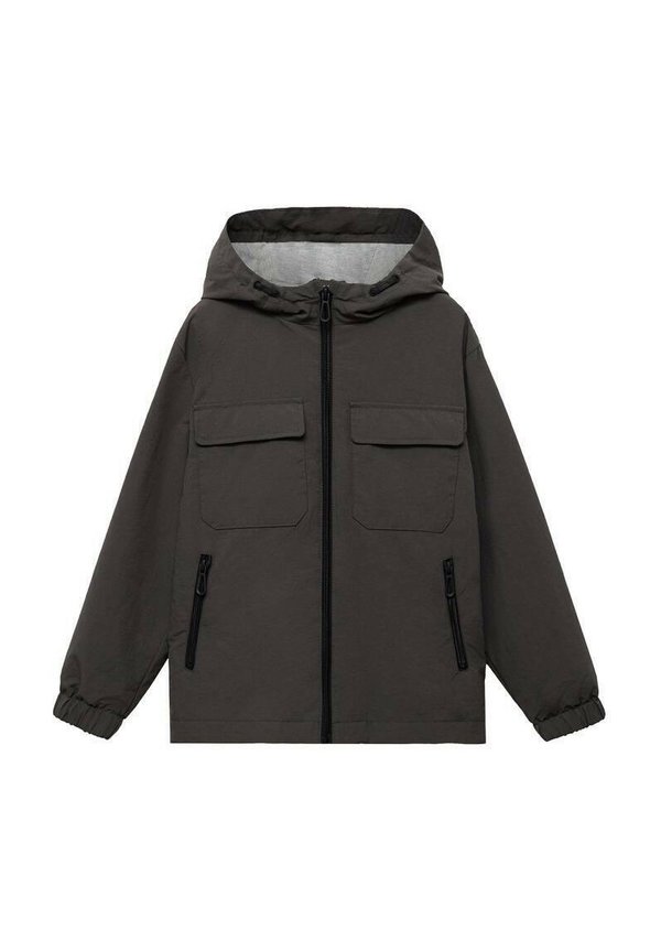 Regenjacke / wasserabweisende Jacke - gris anthracite