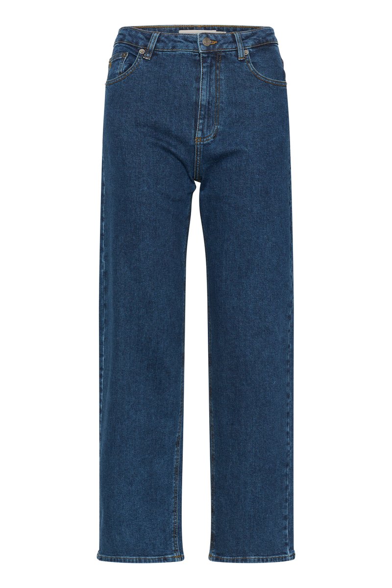 InWear Straight leg jeans donkerblauw denim InWear Straight leg jeans donkerblauw denim