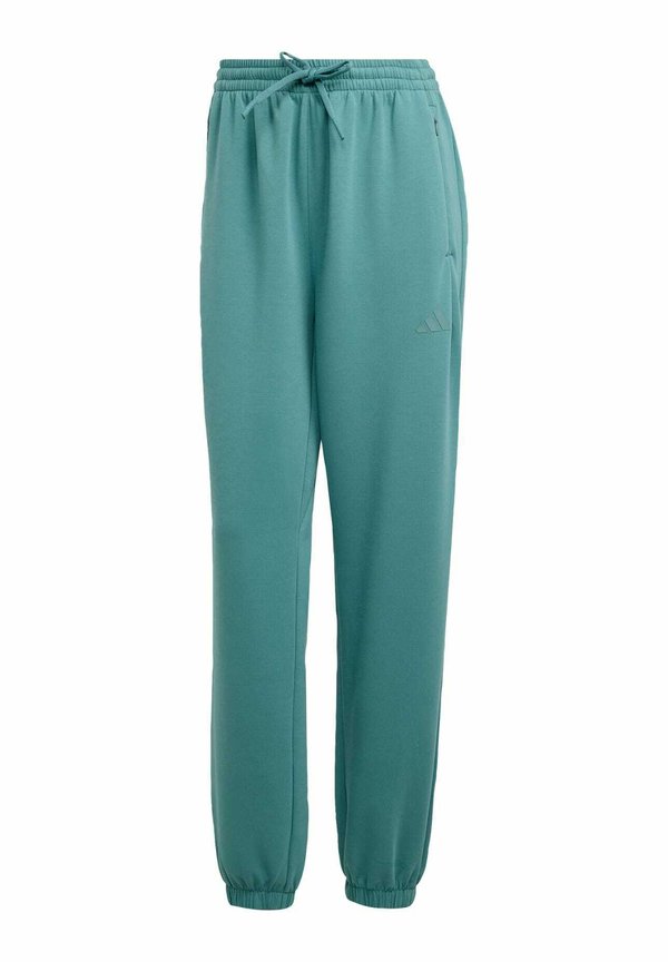WARM UP - Tracksuit bottoms - preloved teal2