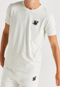 SIKSILK Camiseta estampada - brown