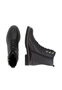 Remonte Bottines à lacets - schwarz