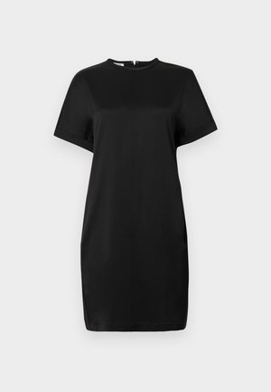 BATWING SHORT SLEEVE DRESS - Denné šaty - black