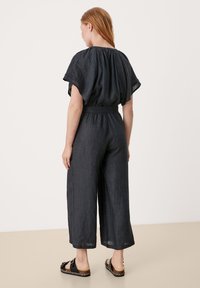 s.Oliver Jumpsuit - blue graphite mela